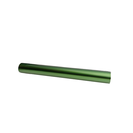 Rouleau de papier cadeau vert metalisse 44,5cm x 10m