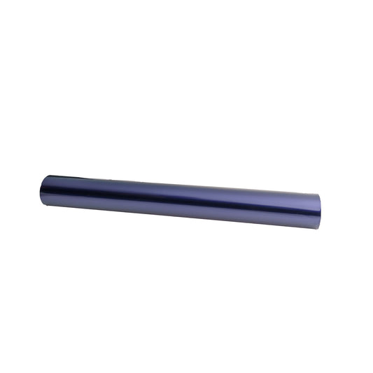Rouleau de papier cadeau bleu metalisse 44,5cm x 10m