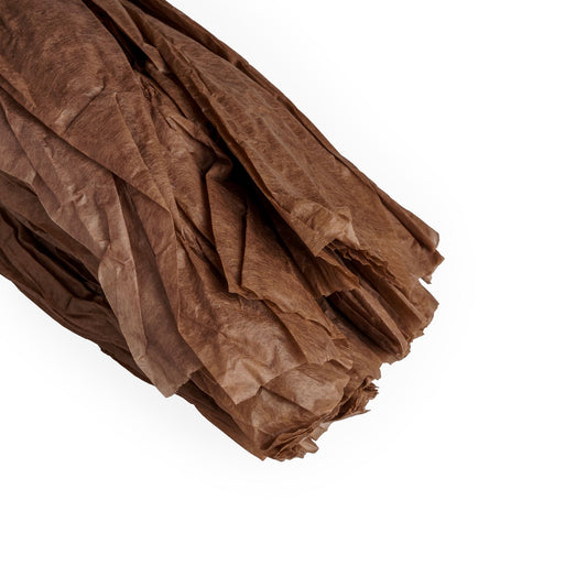 Papier froisse emballage bouquet - Chocolat