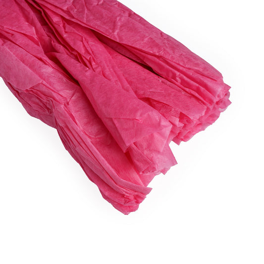 Papier froisse emballage bouquet - Fuschia