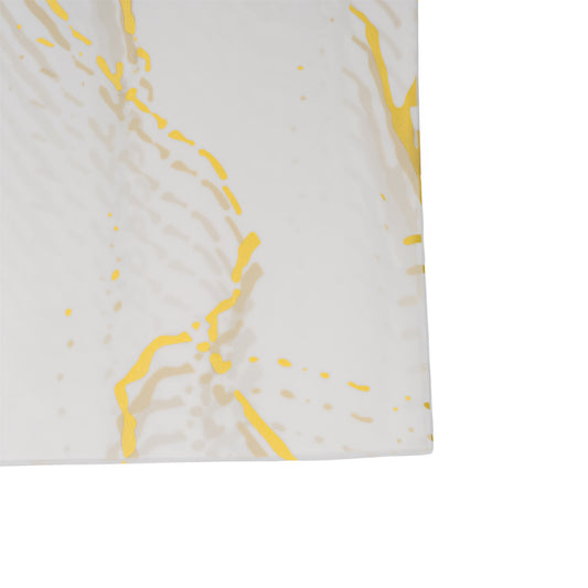 Feuilles de film blanc carquelet Or 57x56cm