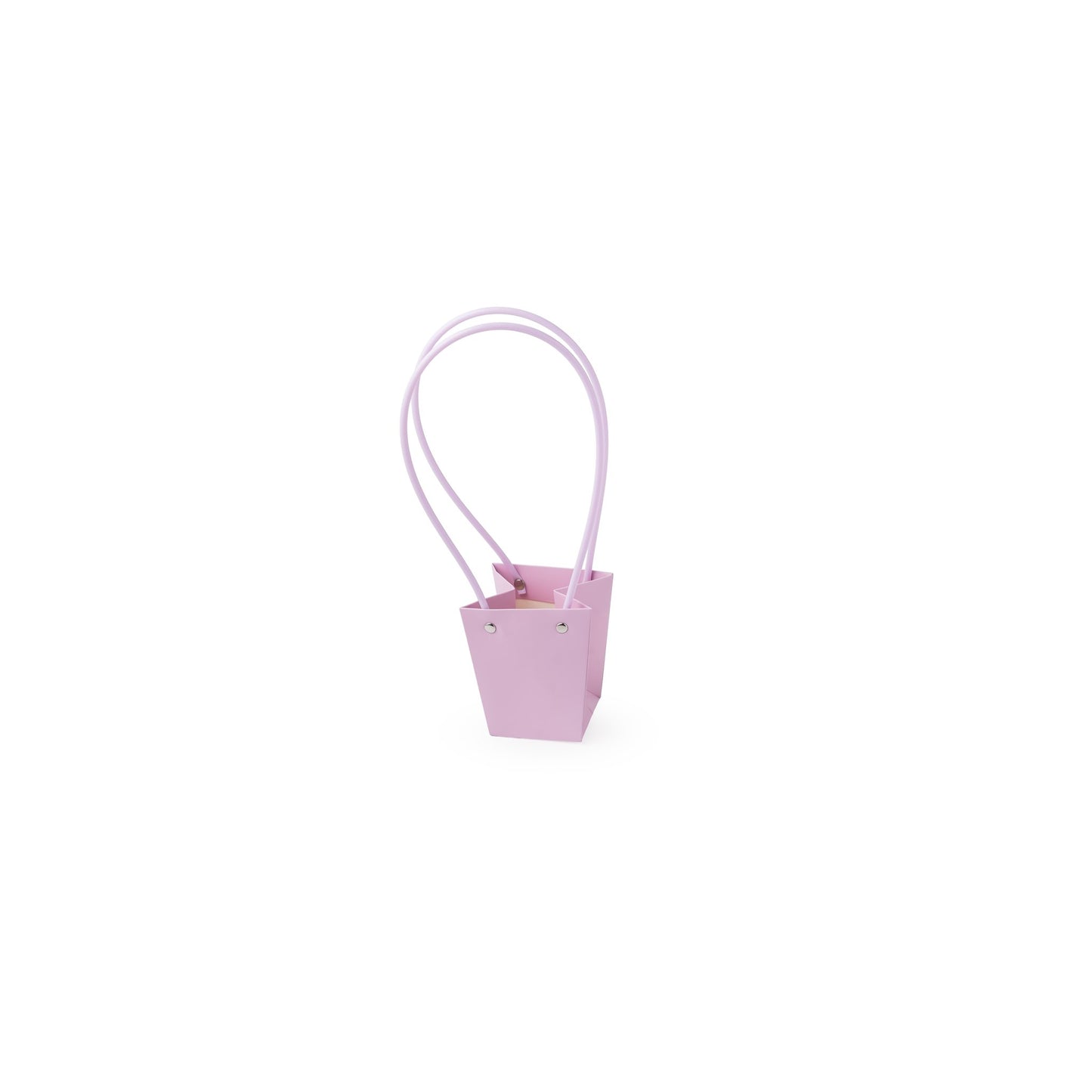 Sacs en carton  Parme avec anse PVC,   9cm x 6,5cm x 10cm
