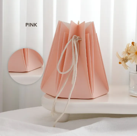 Poche d'eau étanche rose pour bouquet 17x18cm