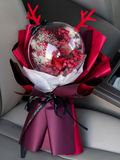 Bulle transparente en acrylique 20cm