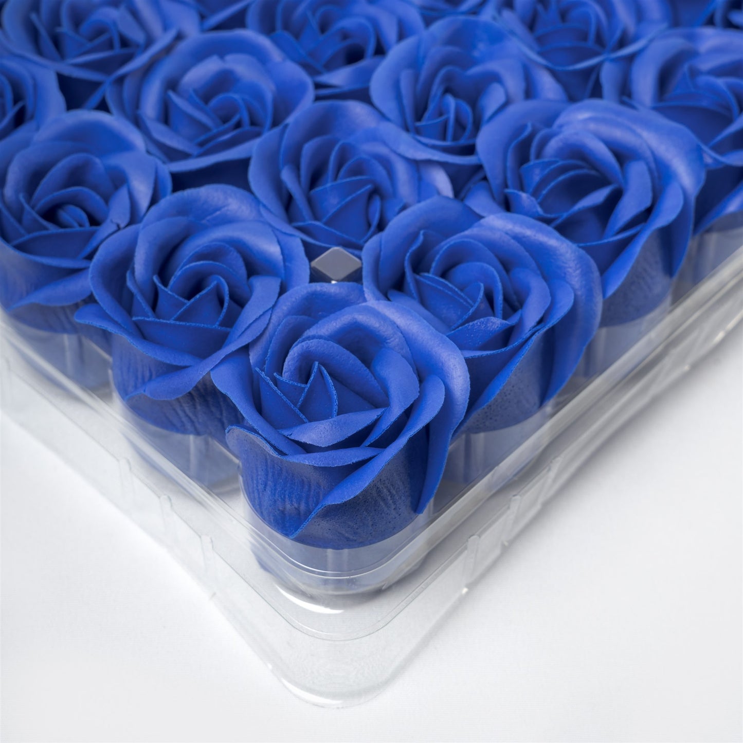 Rose savon bleu 4x3,5cm