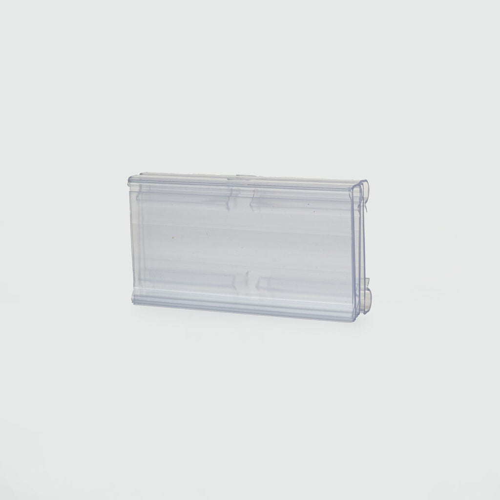 Porte-etiquette transparent L. 60x H. 40mm