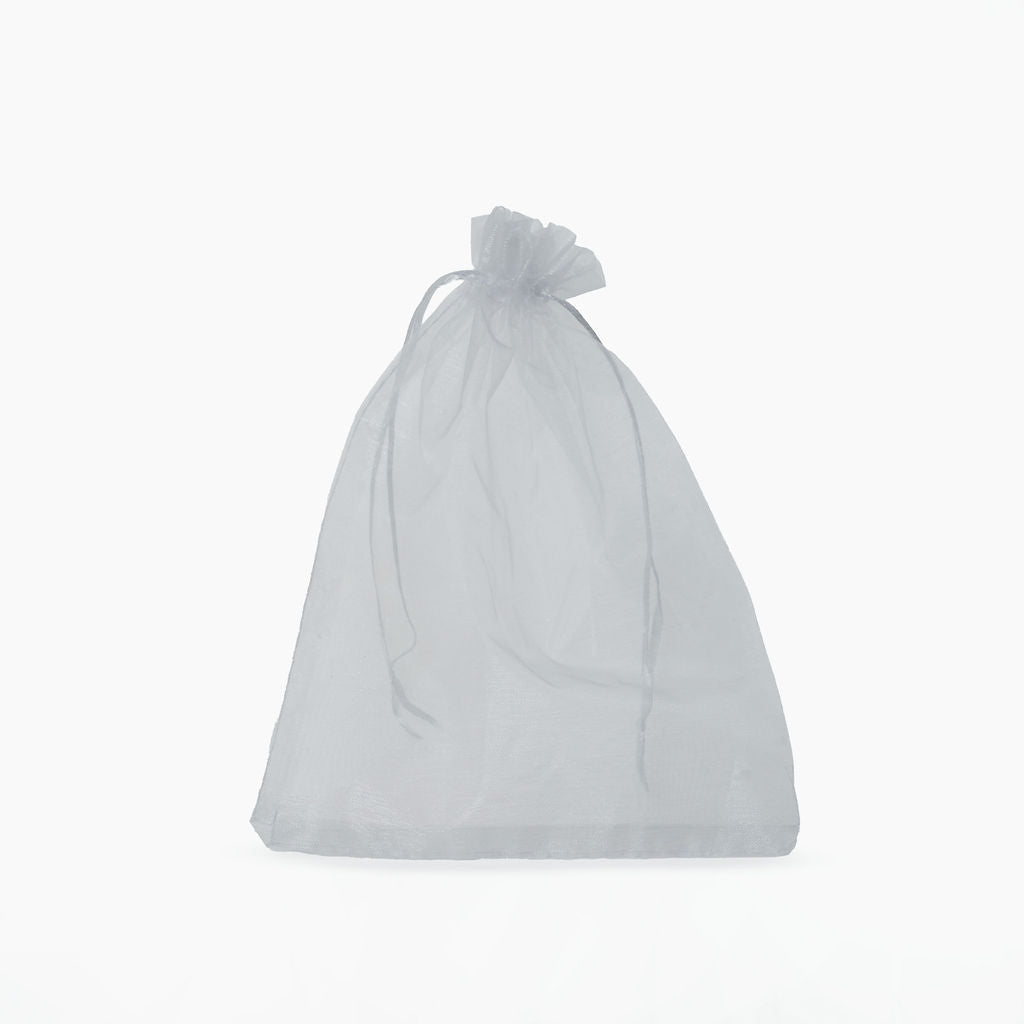 Pochette organza Blanc 17x23cm