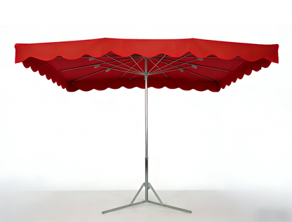 Parasol professionnel de marché  3 x 3m - couleur ROUGE