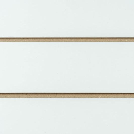 Panneau rainure 122x122cm blanc entraxe 12cm