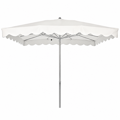 Parasol pro télescopique 3 x 4 M - BLANC - PVC 300G