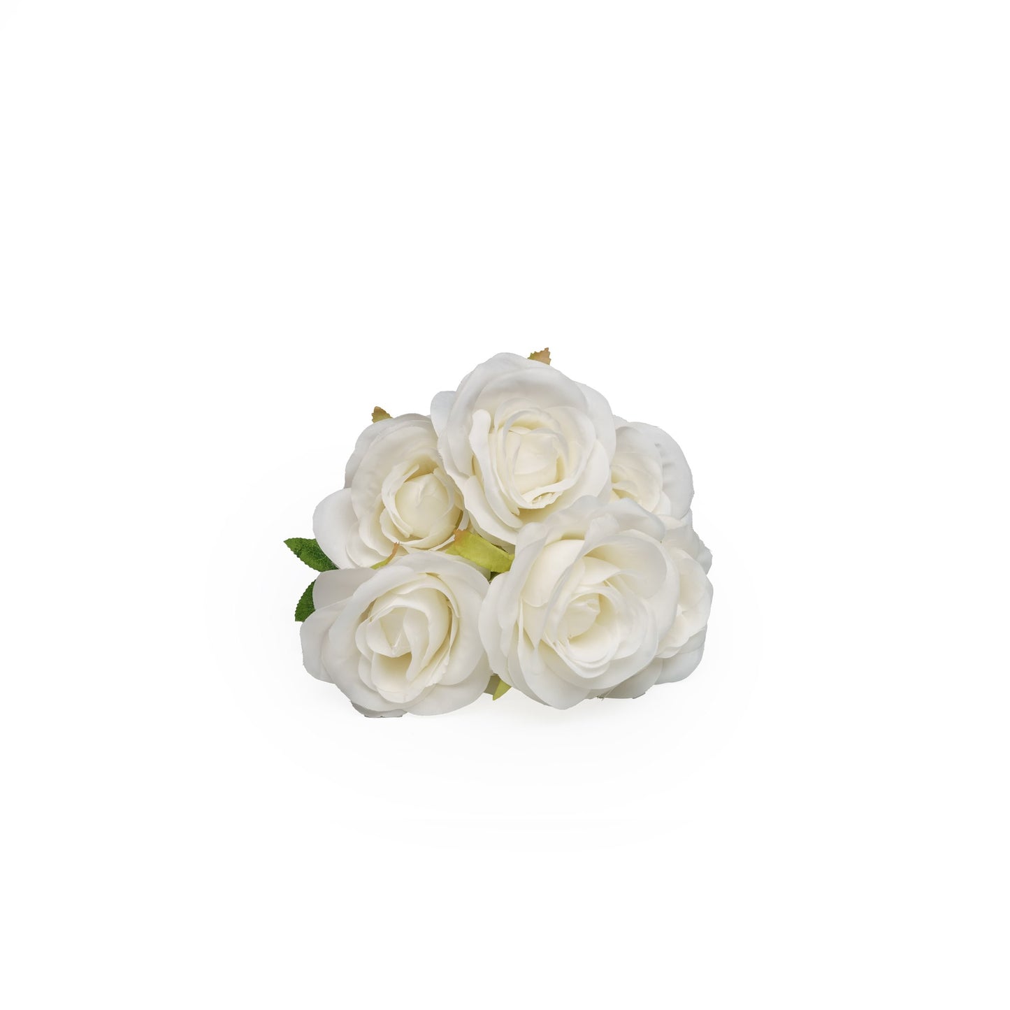 Bouquet de rose blanche artificielle