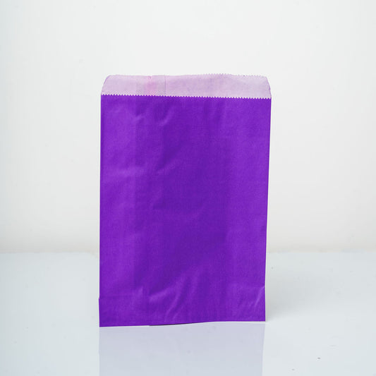 Pochette cadeau violet 16x24cm