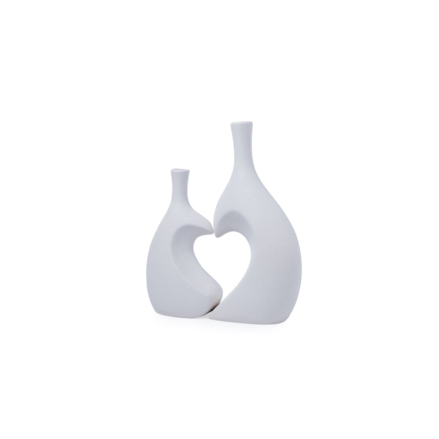 Lots de 2 vases art moderne