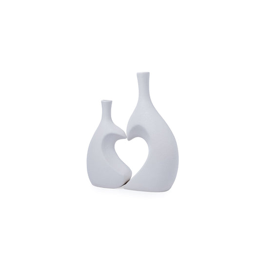 Lots de 2 vases art moderne
