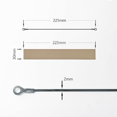 Résistance de rechange pour scelleuse thermique 20cm