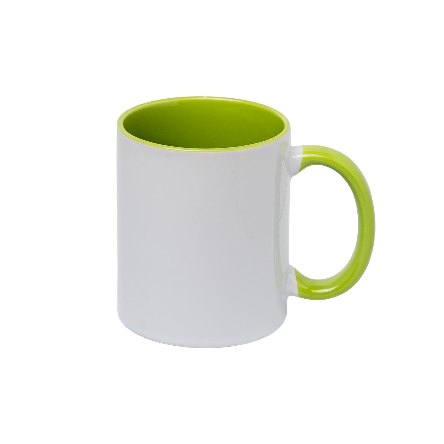 Mug intérieur et  poignée vert AAA - 11oz