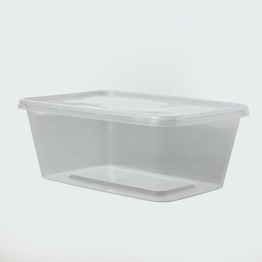 Barquette transparente en plastique PP de 750ml