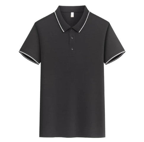 Polo 3XL Noir, 210gr 100% polysthère