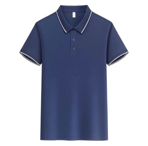 Polo 3XL Bleu Marine, 210gr 100% polysthère