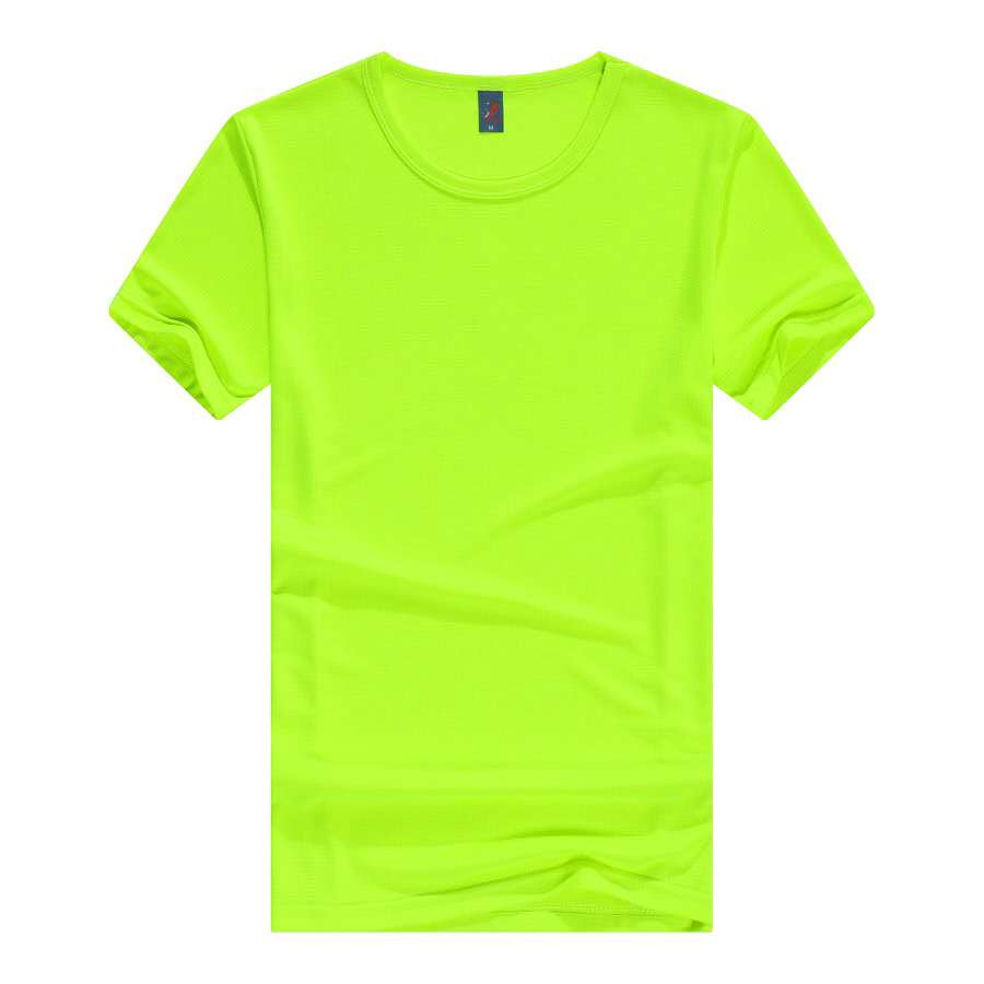 Tee shirt sport 2XL Jaune Fluo, 110gr 100% polysthere