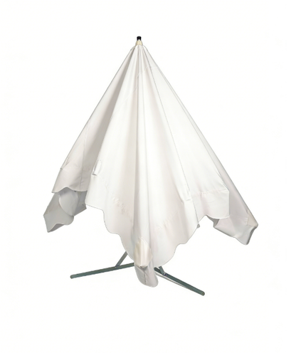 Parasol professionnel de marché  2,5 x 3m - couleur BLANC